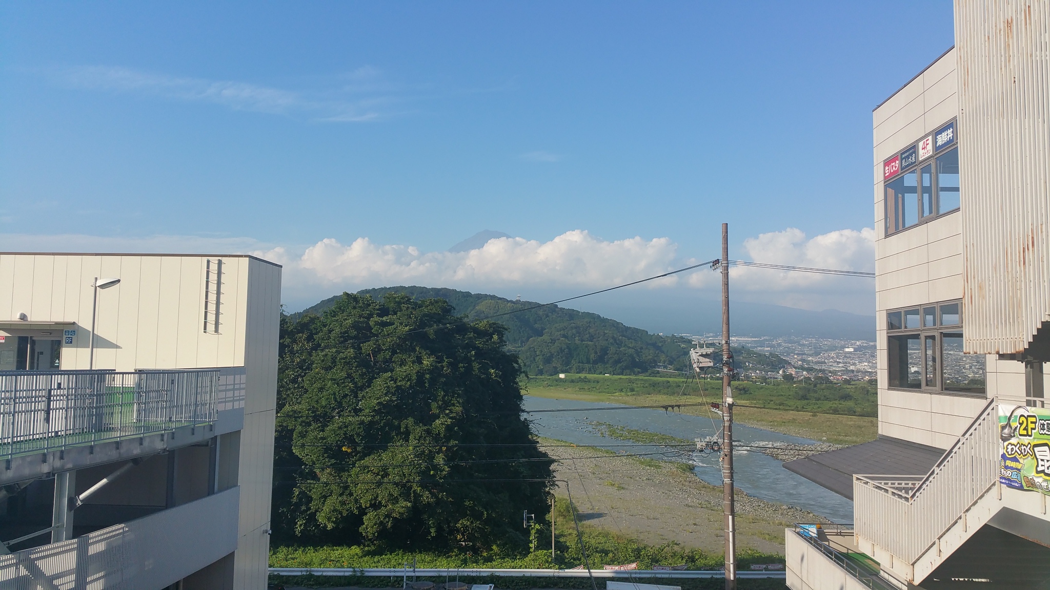 藤川展望台からの富士山